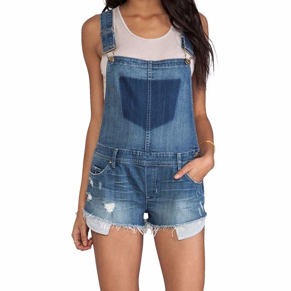 BlankNY Other - BLANK NYC Overall Bib Shorts 28